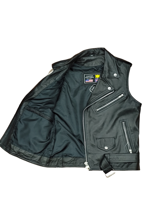 Chaleco cuero perfecto