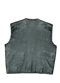 Chaleco cuero west motard