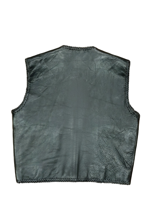 Chaleco cuero west motard