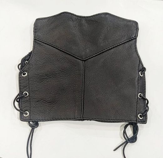 Chaleco de cuero para bebé