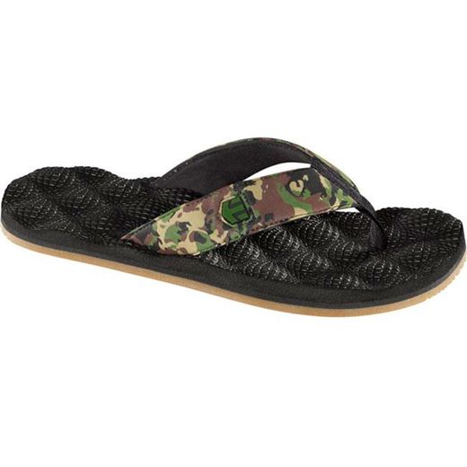 Chancla Foam Ball Black/Camo