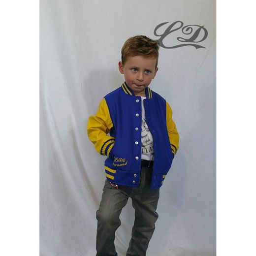 College Baby Jacke Blau