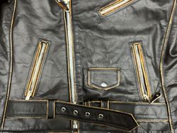 Chaqueta cruzada entallada marron