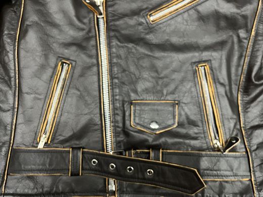 Chaqueta cruzada entallada marron