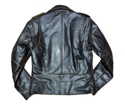 Chaqueta cruzada entallada marron