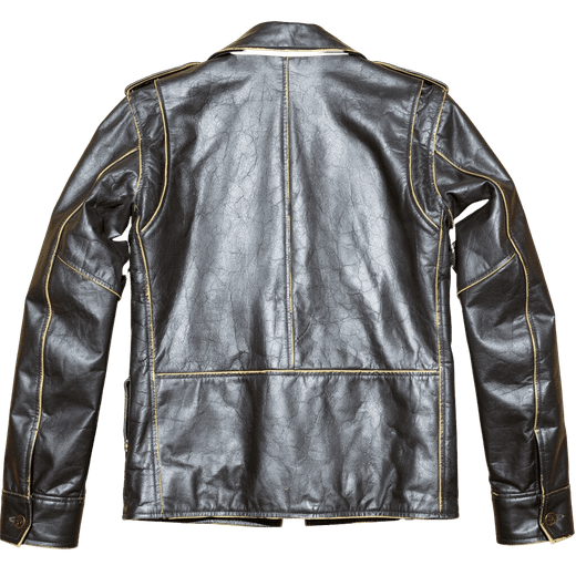 Chaqueta cruzada vintage marron