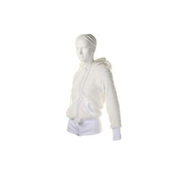 Veste en peluche blanche