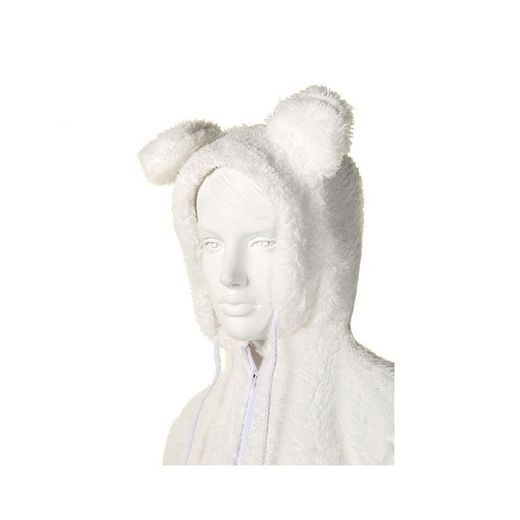Veste en peluche blanche
