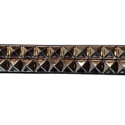 Cinturón de piel tachuelas