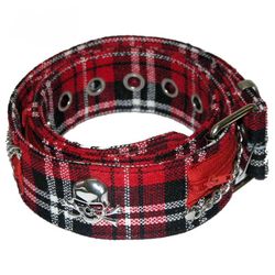 Schedel stoffen riem 003