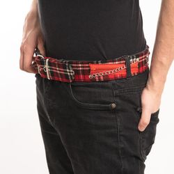 Schedel stoffen riem 003