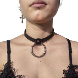 Collar choker aro grande