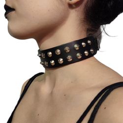 Collar choker doble conos