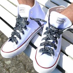 Breed Zwart Koord Wit Spinneweb