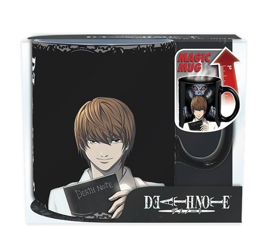 DEATH NOTE Taza termocambiable Kira & L