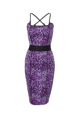 Jurk Leopurple Pencil