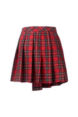 Tartan punk korte rok
