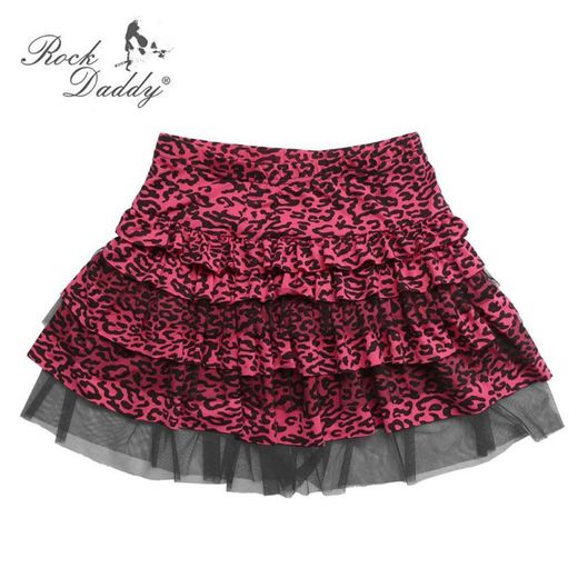 Leopard Tutu Rock Pink