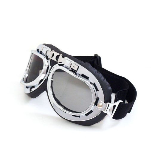 Gafas Motero Plata Ahumadas