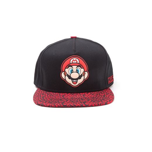 Casquette Super Mario Bros Mario Face