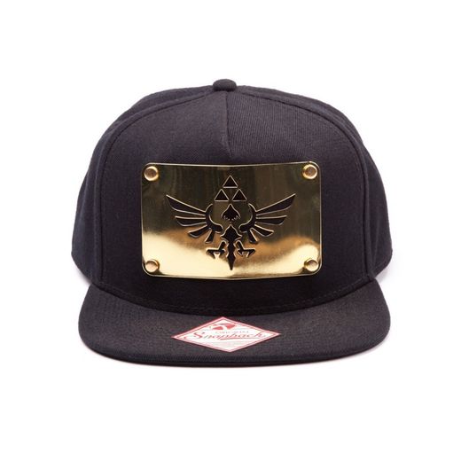Gorra Zelda Logo Placa Metalica
