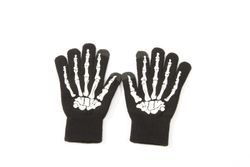 Guantes esqueleto con táctil