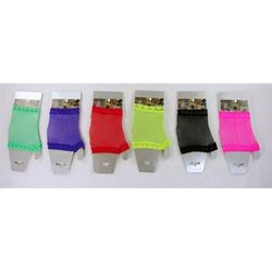 Gants courts assortis en résille