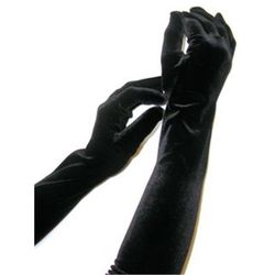 Samt Fingerhandschuhe