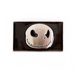 Rechthoekige Gesp Zwart Zilver