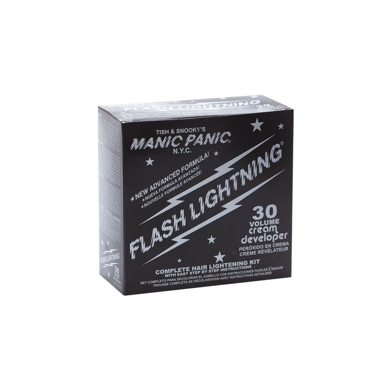 Flash Lightening 30 Volume Bleach Kit by Manic Panic, Lightener