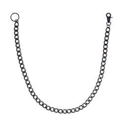 Black Normal Chain ​​Keyringring