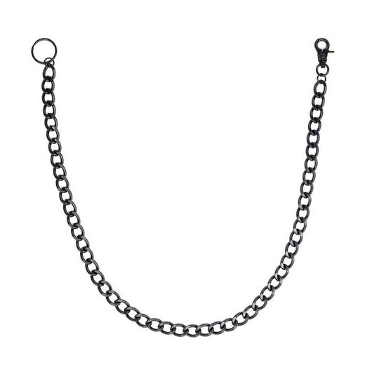 Black Normal Chain ​​Keyringring