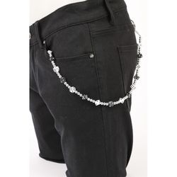 Keyring Chain ​​Craps B & N 3 Silver Boltas