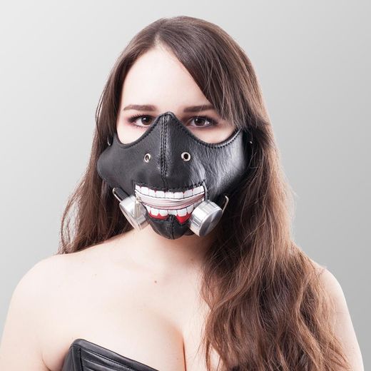 Máscara de cosplay Kaneki Tokyo Ghoul