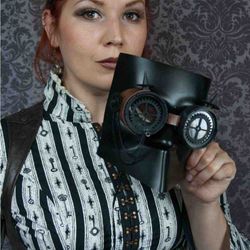 Steampunk-masker 9009
