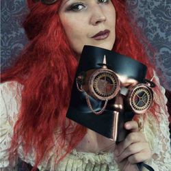 Steampunk-masker 9010