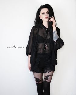 Medias Efecto Calcetín Cuervo