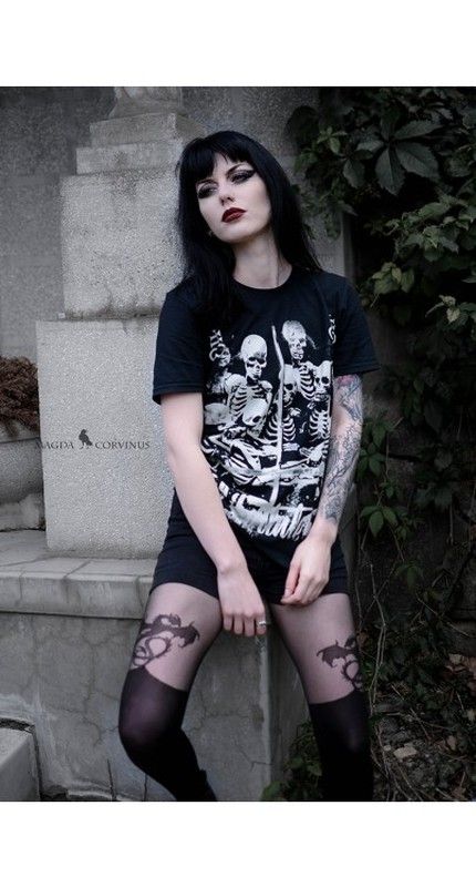 Collant effet chaussette dragon