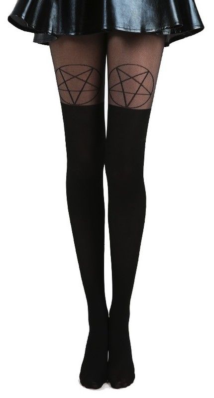 Pentagram Socken mit Effekteffekt