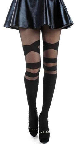 Bow Effect Tights