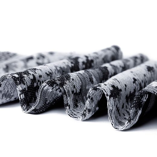 Palestino camuflaje negro y blanco