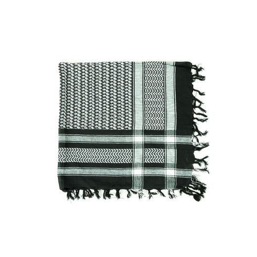 Palestinian Scarf Black-White