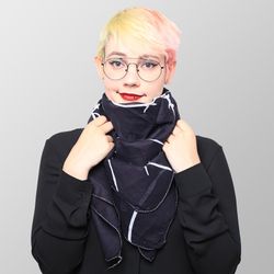 100x100 draadschedelsjaal