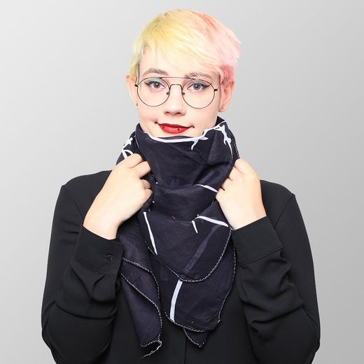 100x100 draadschedelsjaal