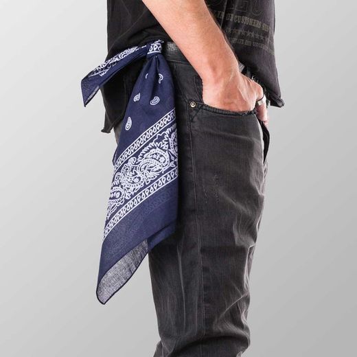 Pañuelo Bandana Clásico Azul Marino