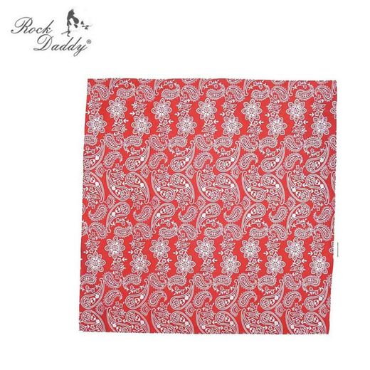 Bandana Scarf Red Drawing Pants