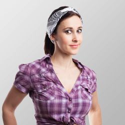 Pañuelo Bandana Clásico blanco