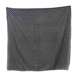 Écharpe á pois noire