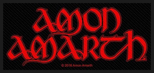 Écusson Amon Amarth - Logo rouge