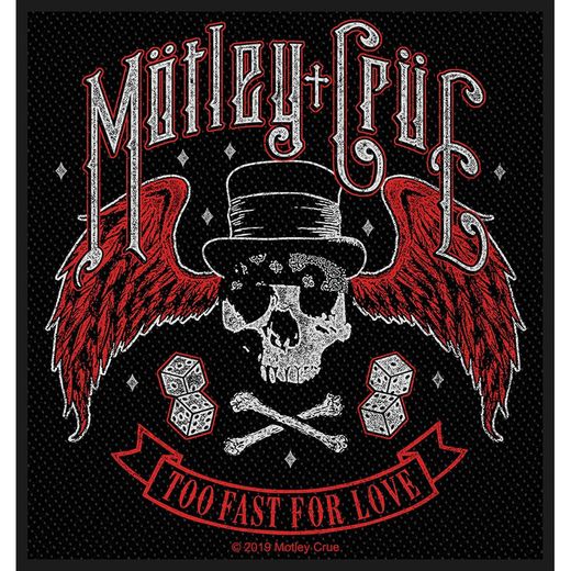 Parche Motley Crue: Too Fast For Love (Loose)